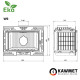 Каминная топка KAWMET W9 (9.8 kW) EСO