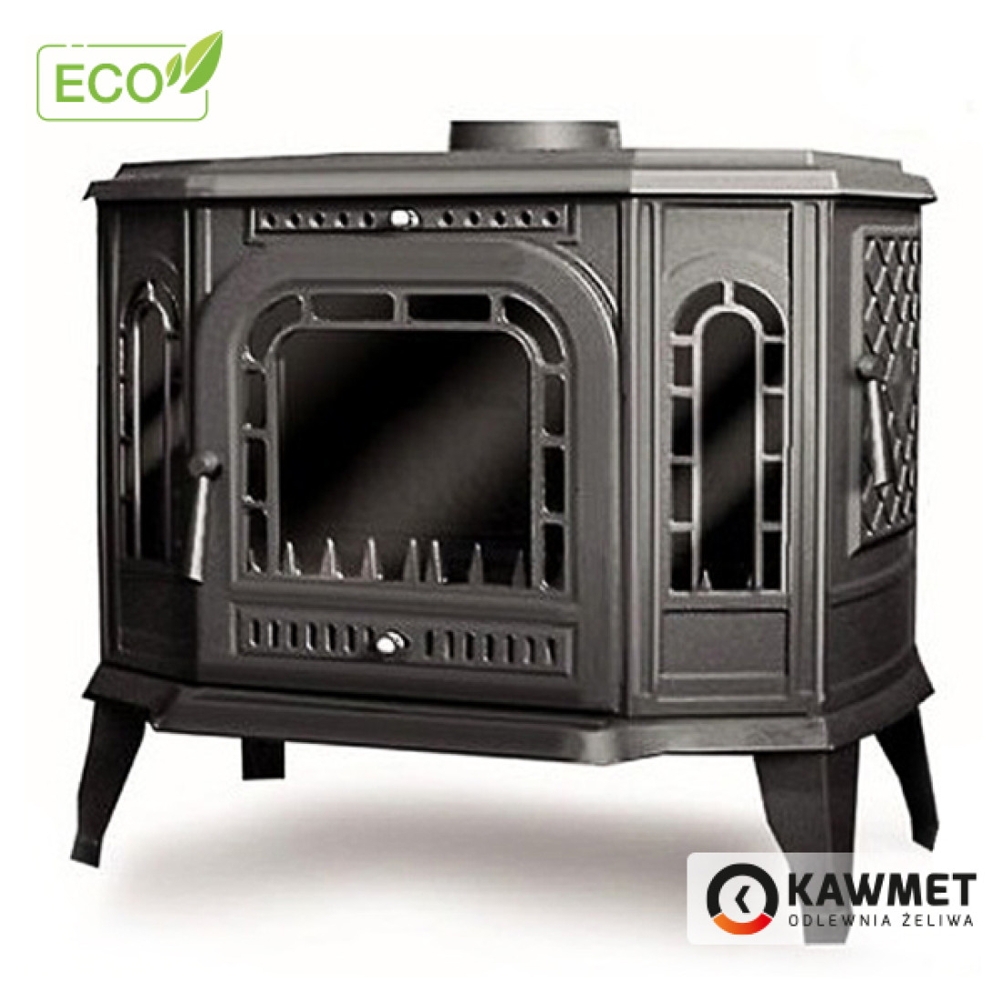 Чавунна піч KAWMET P7 PB (10.5 kW) ECO