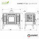 Чугунная печь KAWMET P7 LB (10.5 kW) ECO