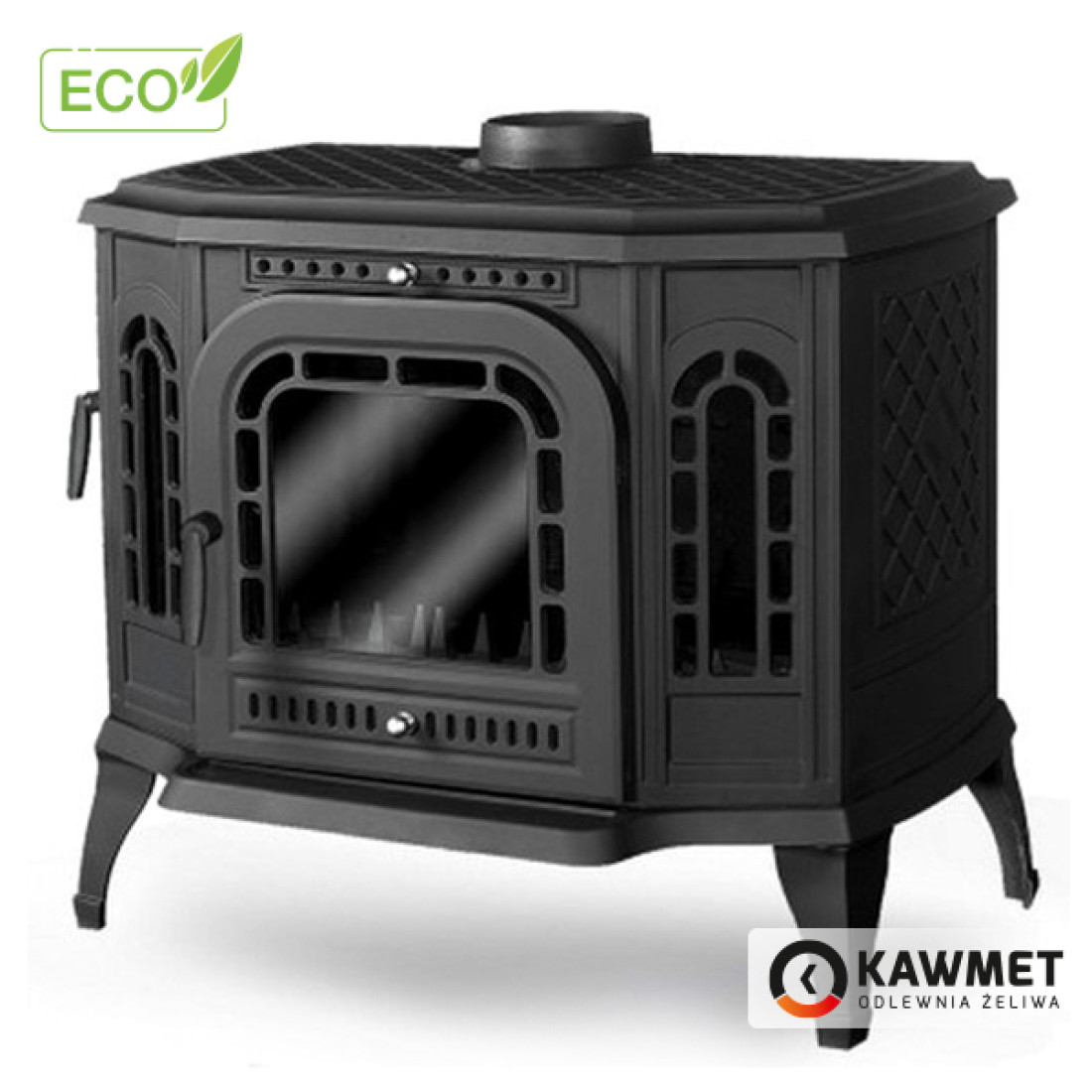 Чугунная печь KAWMET P7 LB (10.5 kW) ECO