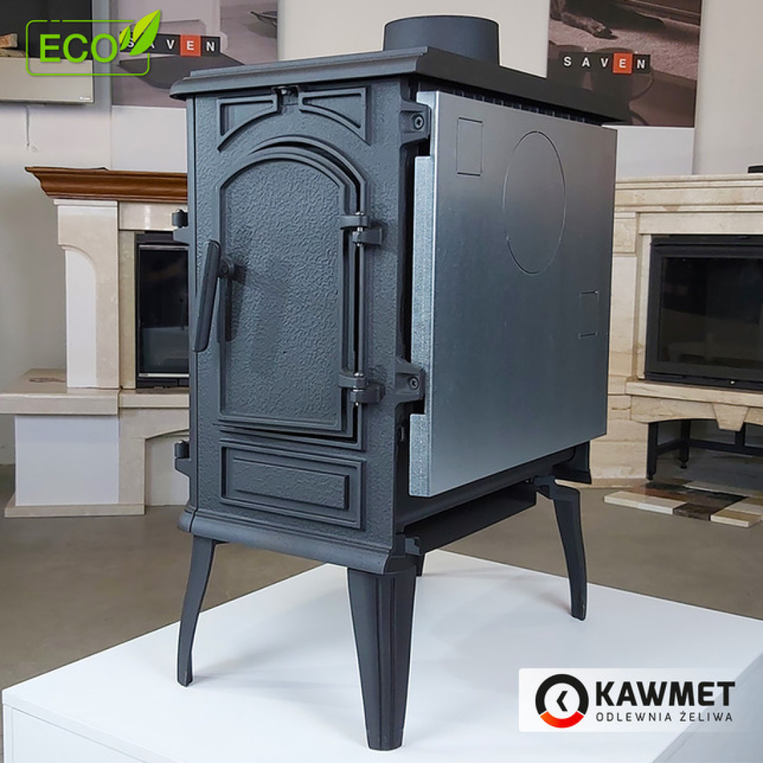 Чугунная печь KAWMET Premium SELENA S14 ECO