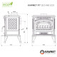 Чугунная печь KAWMET P7 (9.3 kW) ECO