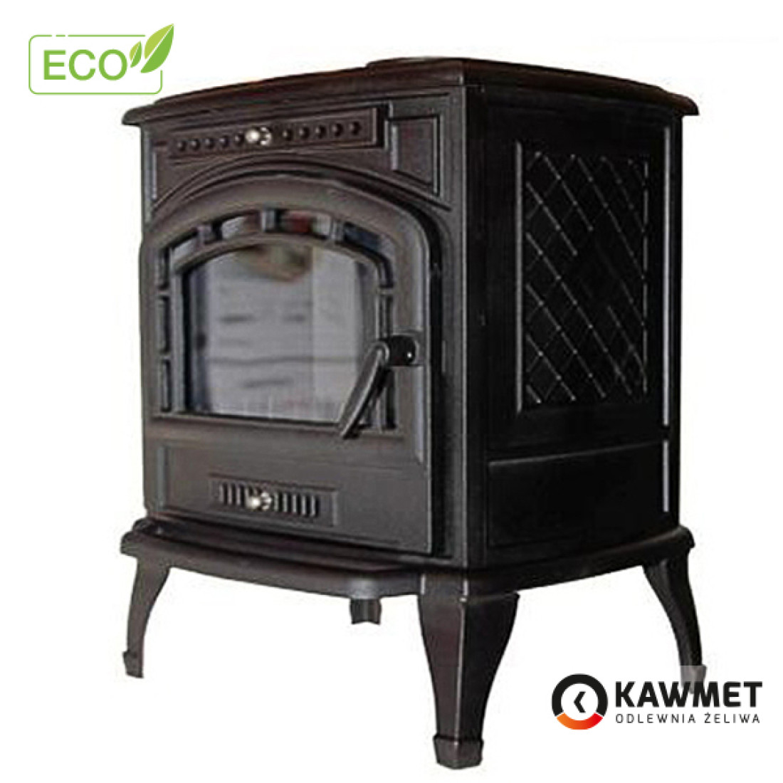 Чугунная печь KAWMET P7 (9.3 kW) ECO