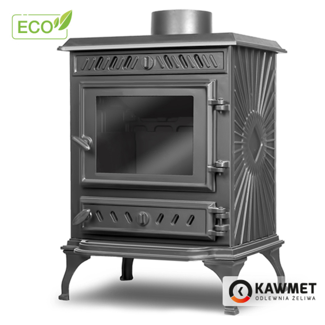 Чавунна піч KAWMET P3 (7.4 kW) ECO