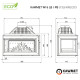 Каминная топка KAWMET W16 PB (13.5 kW) ECO