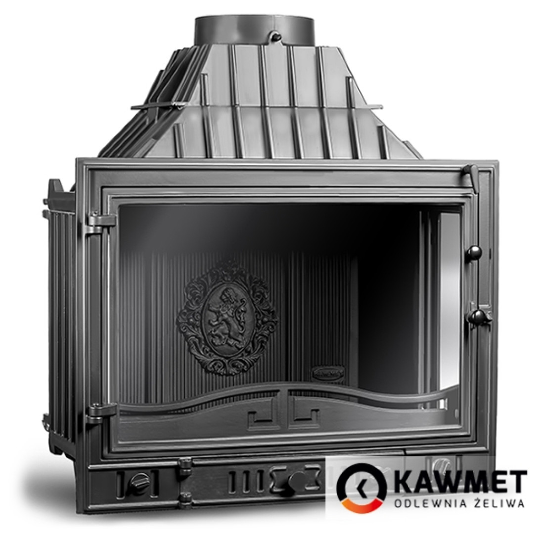 Каминная топка KAWMET W3 с правым боковым стеклом (16.7 kW)