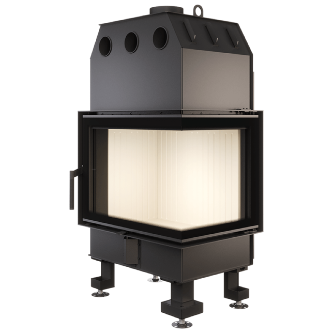 Камінна топка кутова SAVEN Energy 65х50х47R (14,5 kW) ECO