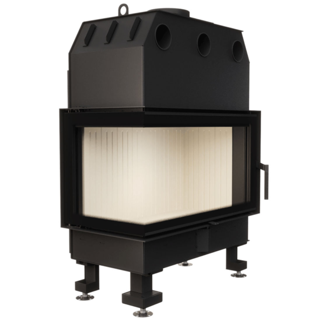 Каминная топка угловая SAVEN Energy 85х50х47L (17,0 kW) ECO