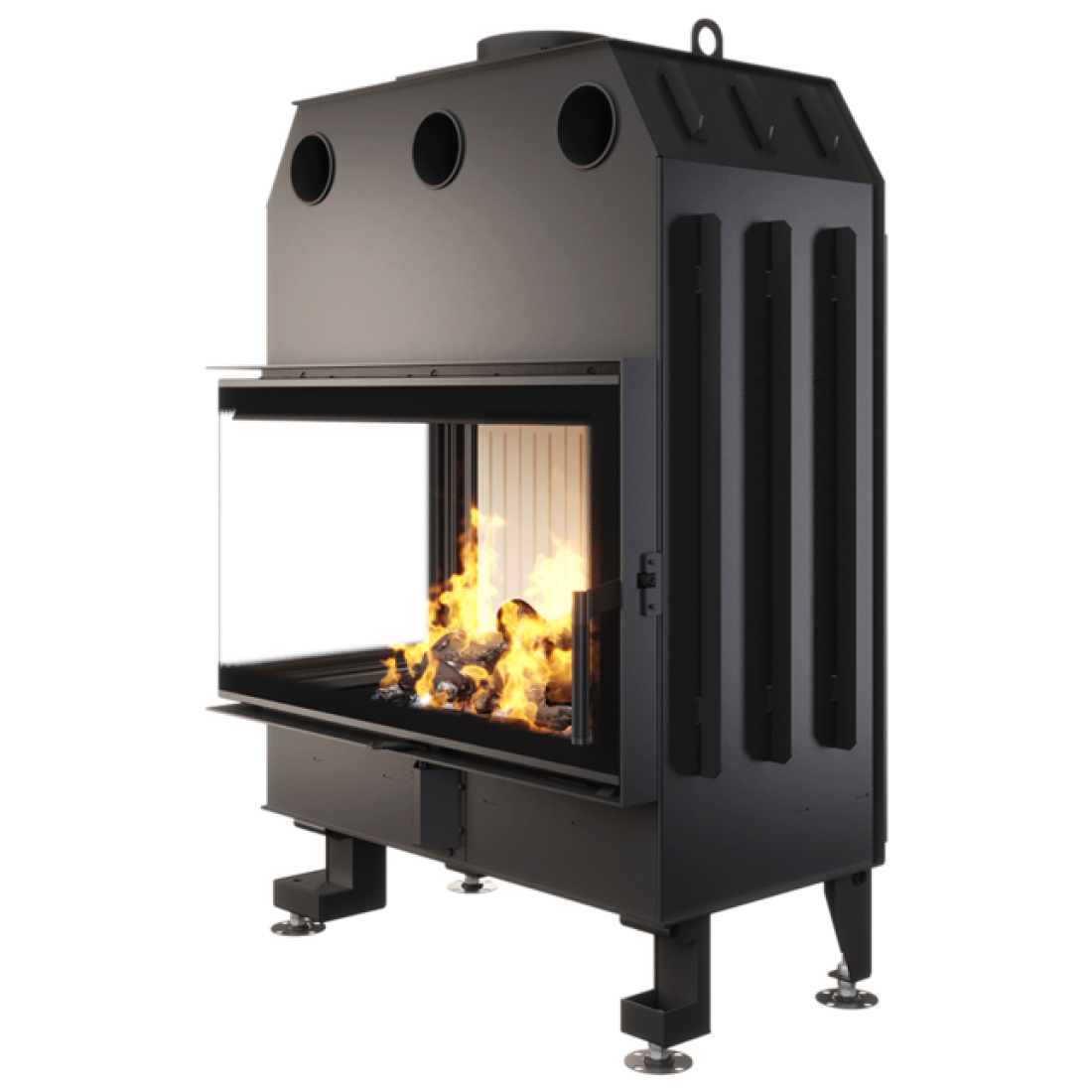 Камінна топка кутова SAVEN Energy 85х50х47L (17,0 kW) ECO
