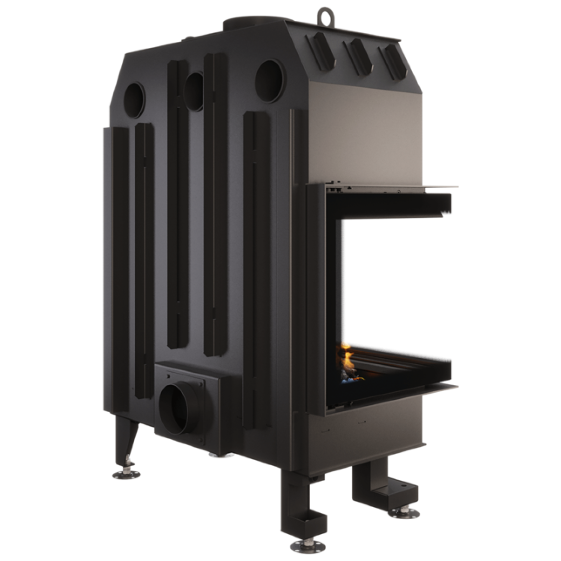 Камінна топка кутова SAVEN Energy 85х50х47L (17,0 kW) ECO