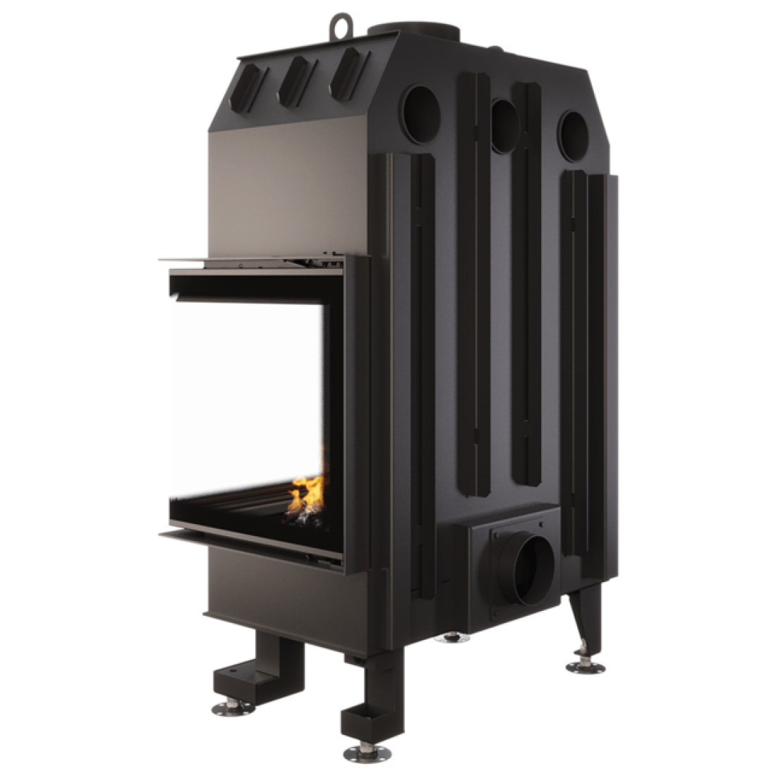 Камінна топка кутова SAVEN Energy 75х50х47R (15,1 kW) ECO