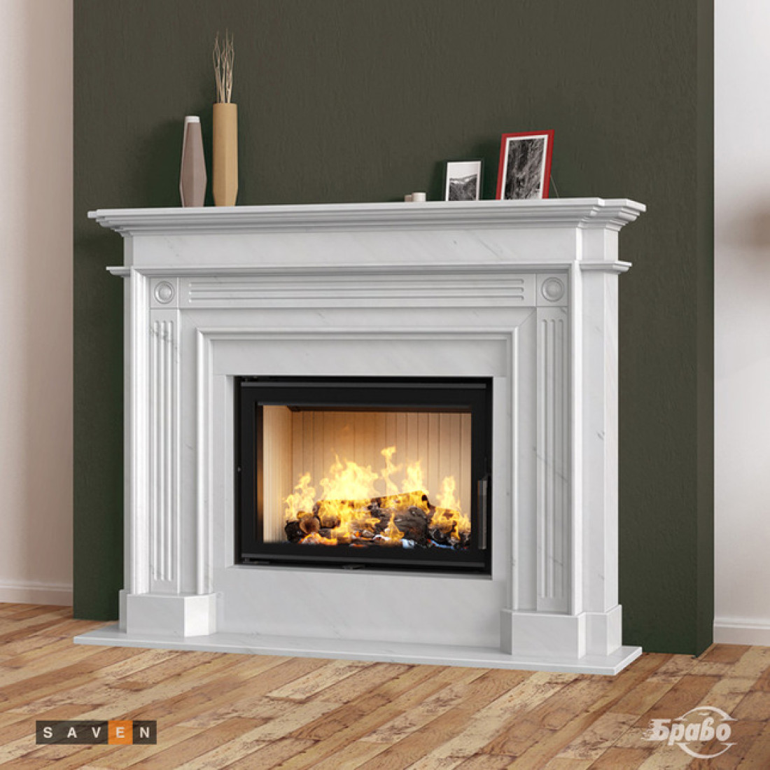 Камінна топка SAVEN Energy 70х50 (15,1 kW) ECO