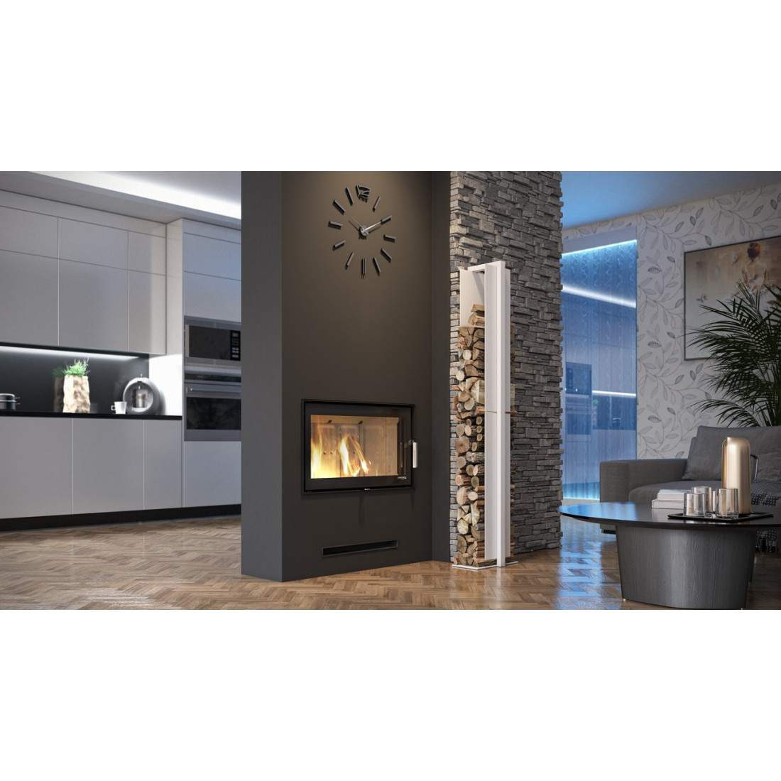 Каминная топка DEFRO HOME INTRA SM SLIM