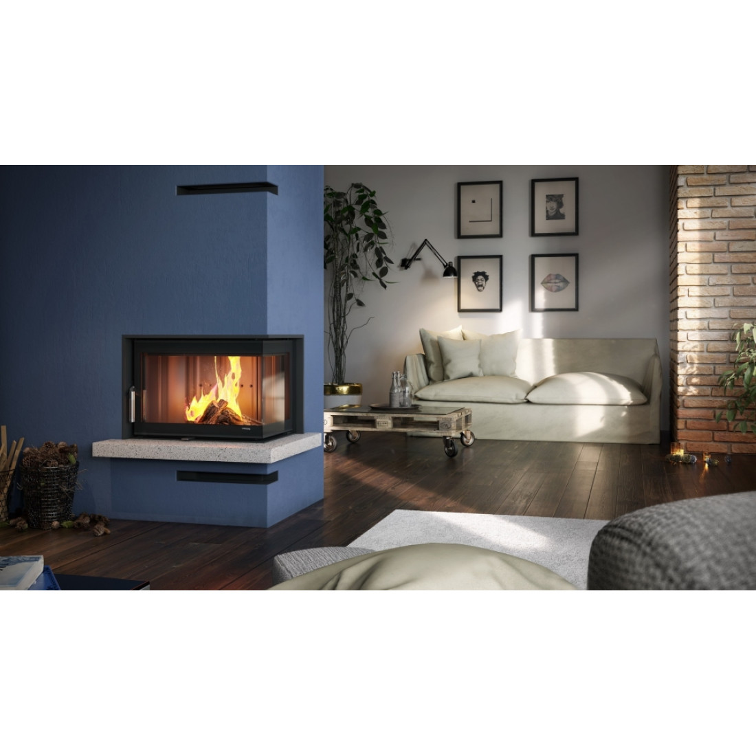 Камінна топка DEFRO HOME INTRA SM BP