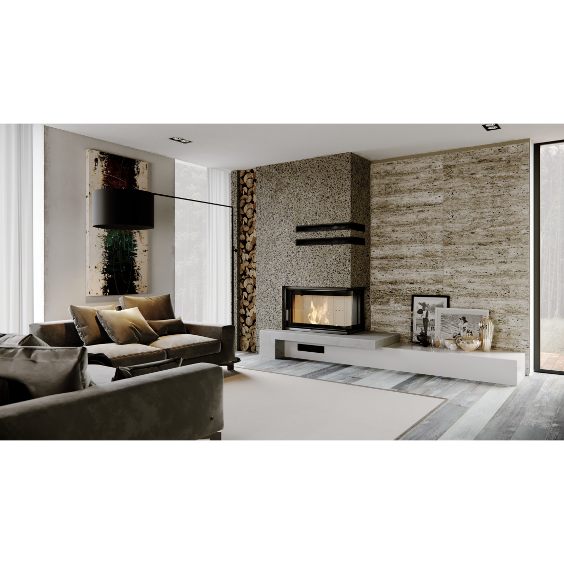 Камінна топка DEFRO HOME INTRA SM BP