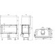 Камінна топка DEFRO HOME INTRA LA BL G