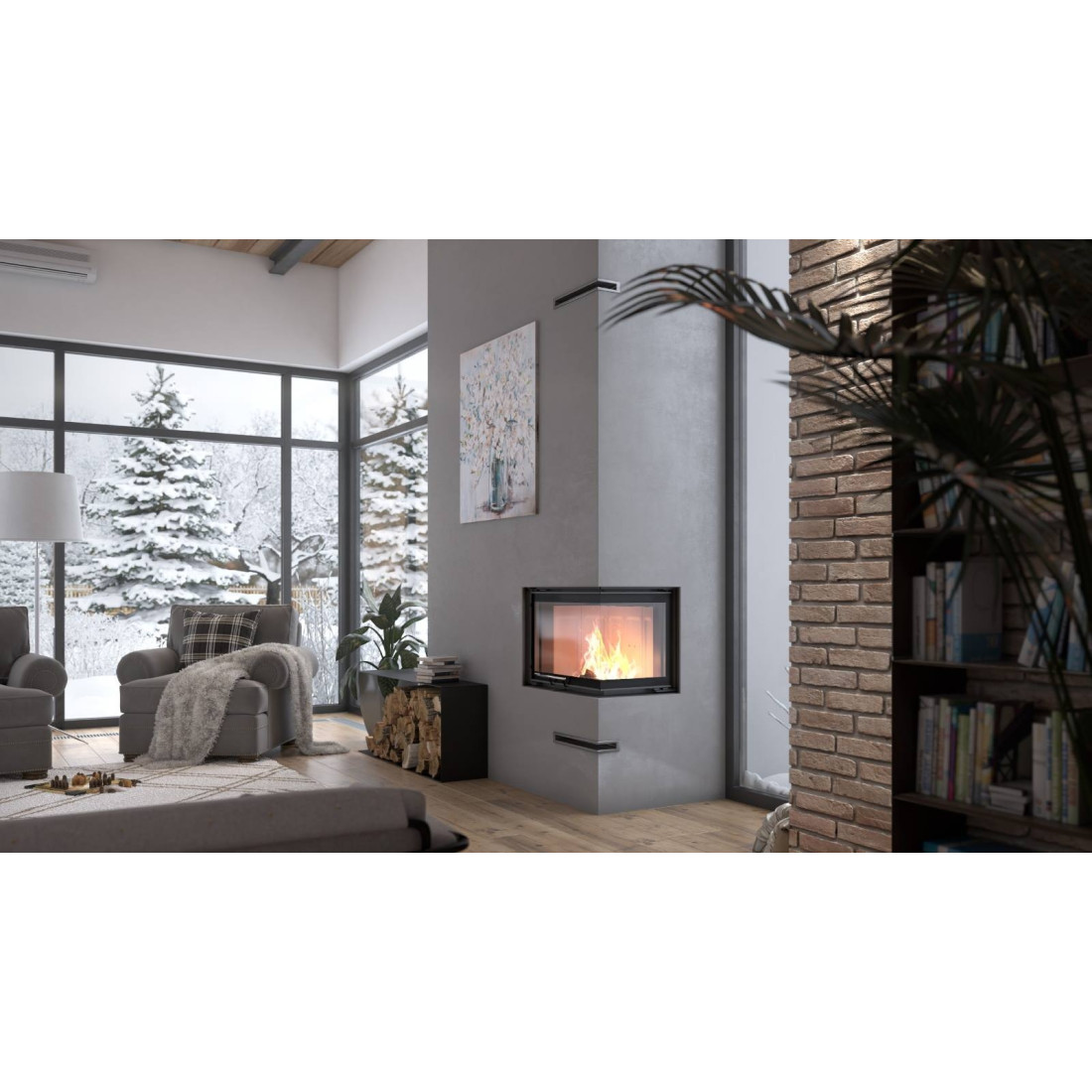 Каминная топка DEFRO HOME INTRA SM BP G