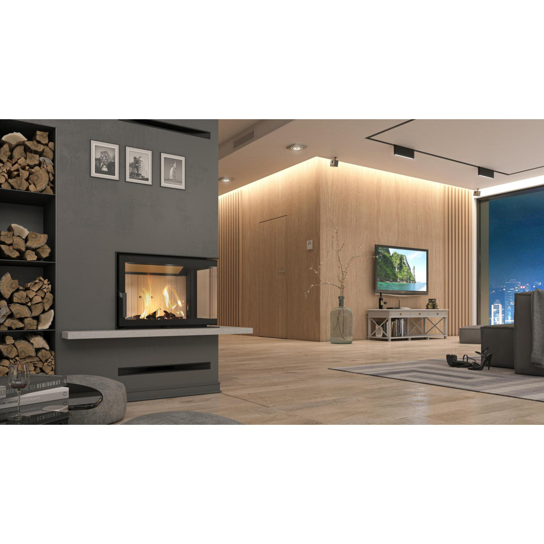 Каминная топка DEFRO HOME IMPULS SM BP
