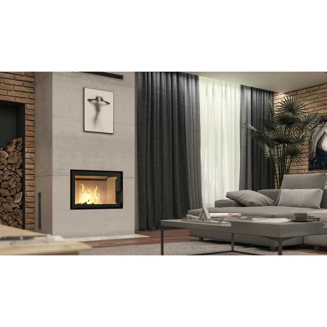Каминная топка DEFRO HOME IMPULS SM