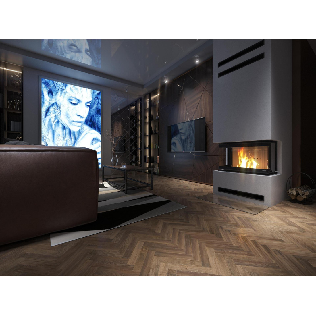 Камінна топка DEFRO HOME INTRA SM C