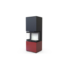 Каминная топка DEFRO HOME INTRA XSM C ver. COMPACT 1 Красная