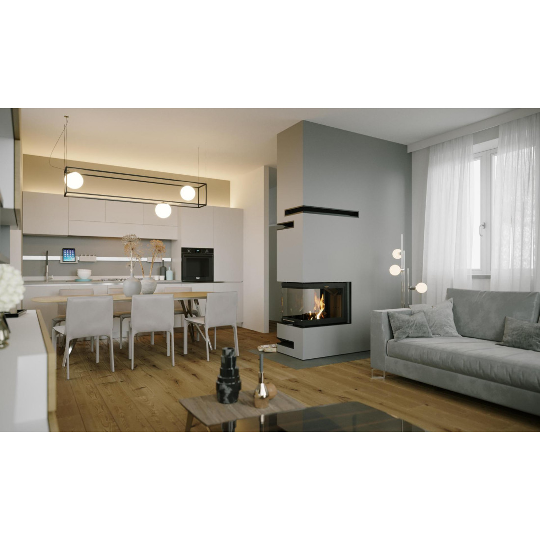Камінна топка DEFRO HOME INTRA SM U G