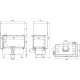 Камінна топка DEFRO HOME INTRA ME BL G