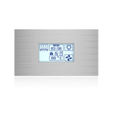 Пульты управления для сауны | Пульт управления Sawo Innova Stainless Steel Touch INT-S-SST Combi с блоком мощности INP-C-CDF