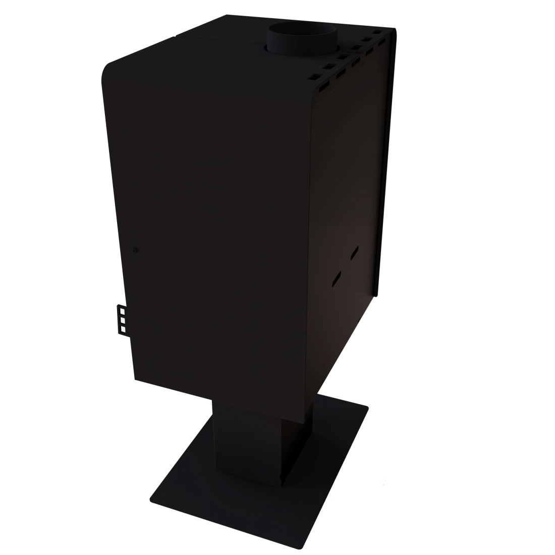 Печь стальная M-Fire Santorini на ноге (12kW)