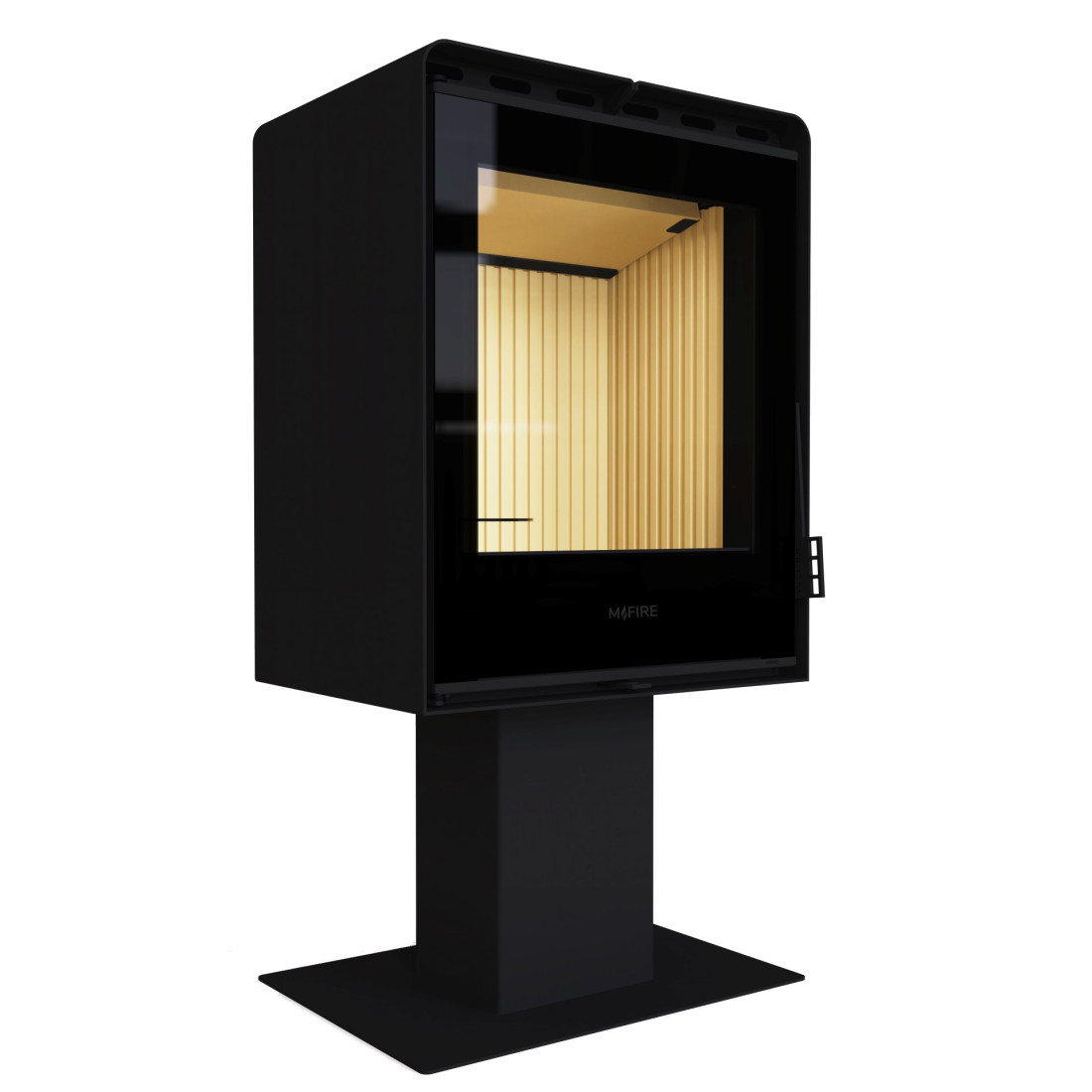 Печь стальная M-Fire Santorini на ноге (12kW)