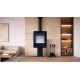 Печь стальная M-Fire Santorini на ноге (12kW)