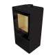 Печь стальная M-Fire Santorini с дровником (12kW)
