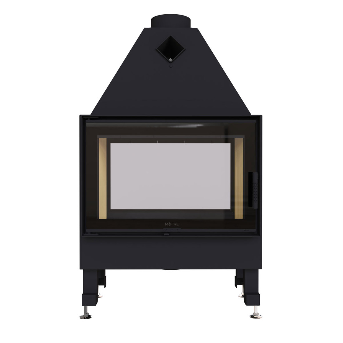 Камінна топка M-FIRE 80 пряма (14kW)