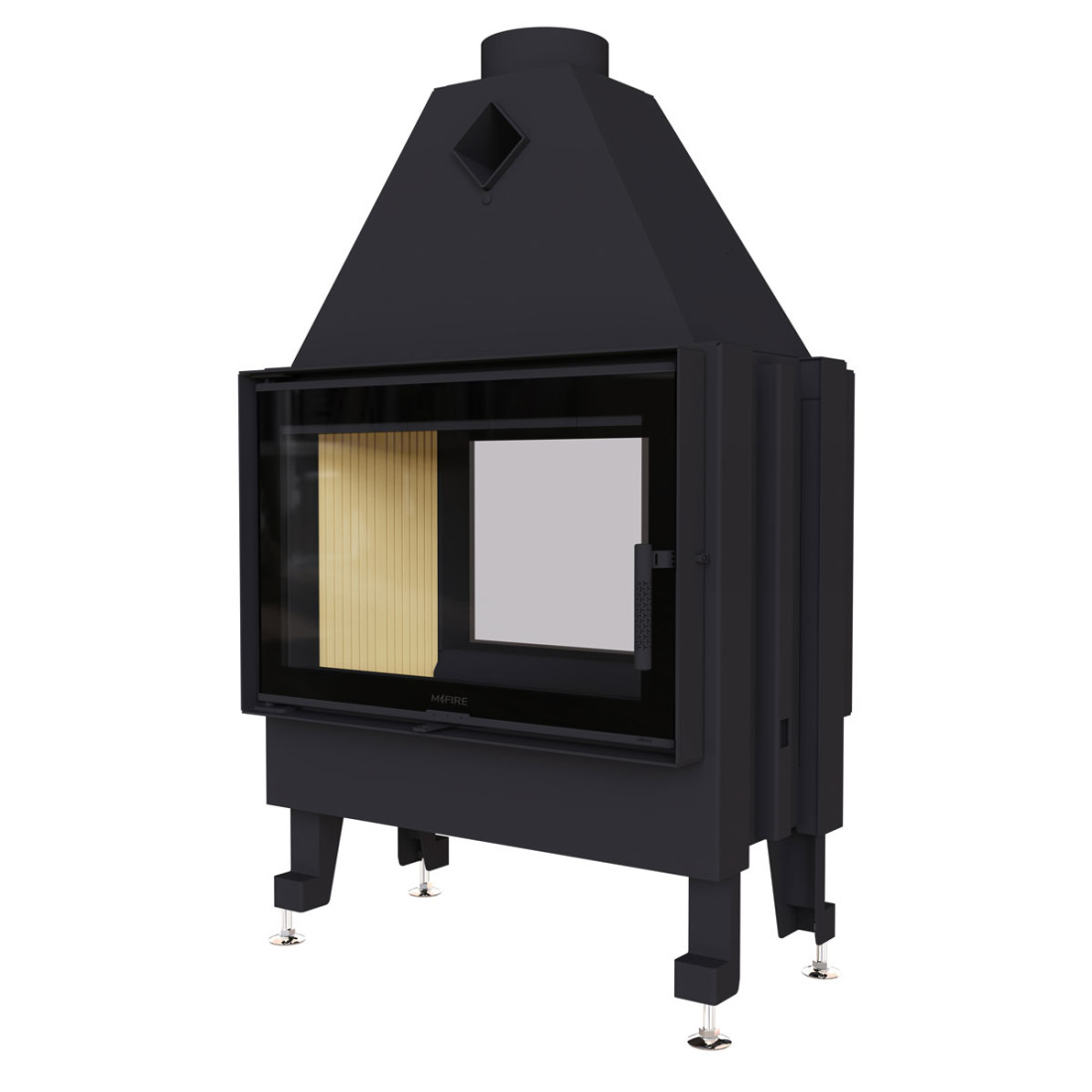 Камінна топка M-FIRE 80 пряма (14kW)