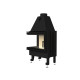  Камінна топка M-FIRE 70 кутова ліва (15kW)