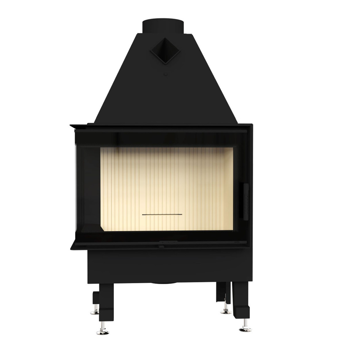  Камінна топка M-FIRE 70 кутова ліва (15kW)