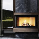 Каминная топка M-FIRE 80 угловая левая (17kW)