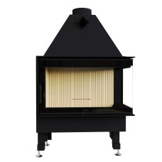  Камінна топка M-FIRE 80 кутова права (17kW)