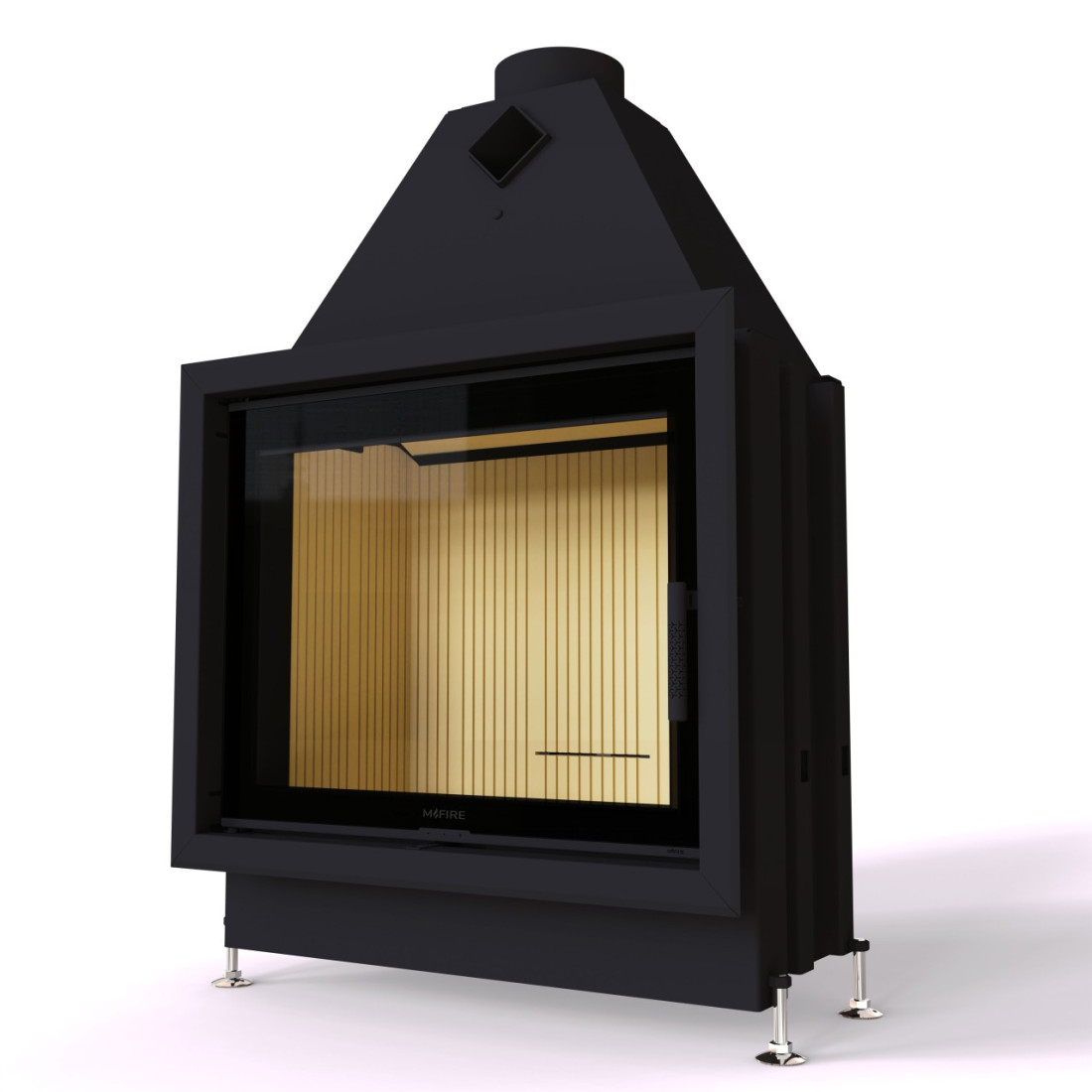 Камінна топка M-FIRE 80 пряма (17kW)