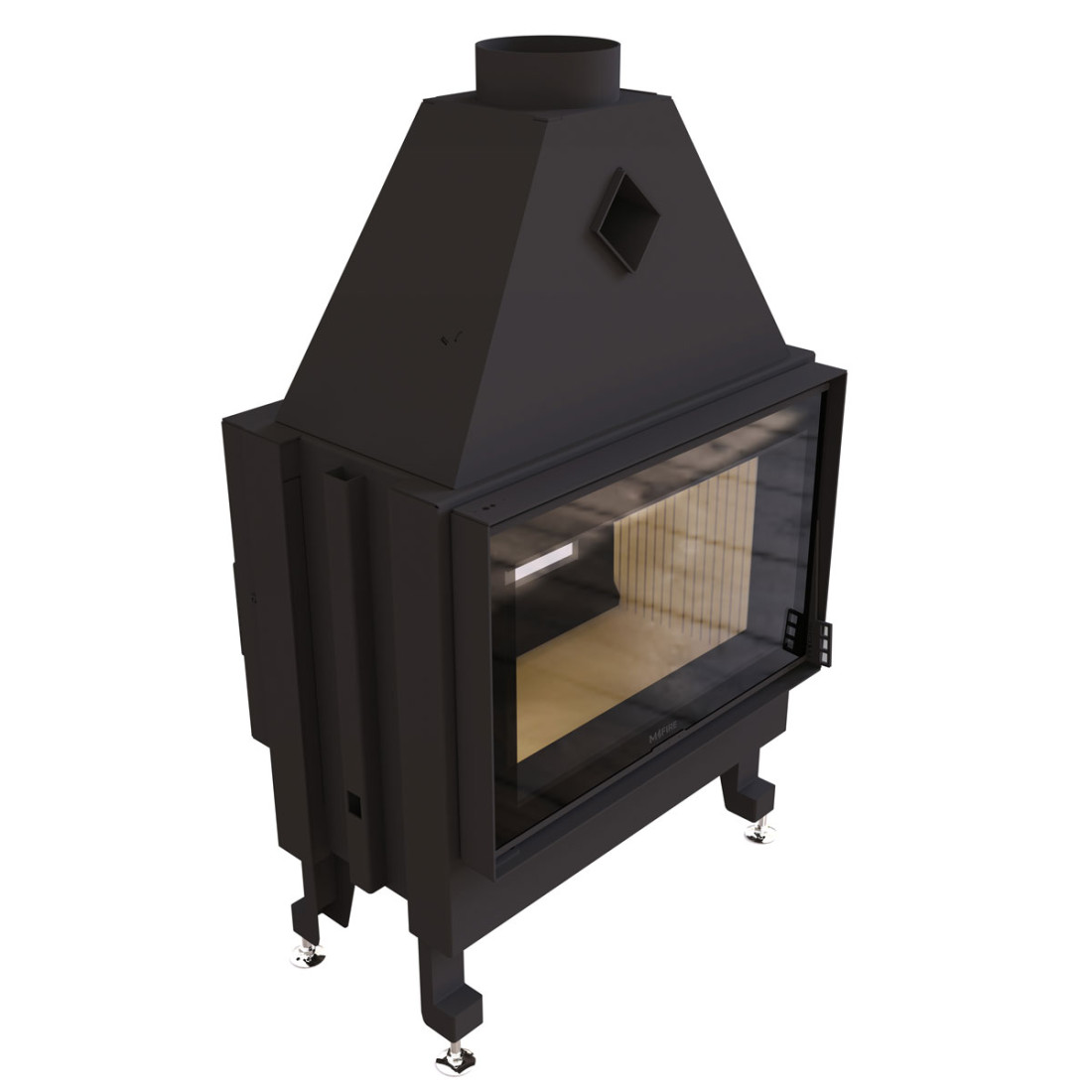 Камінна топка M-FIRE 100 пряма (16kW)