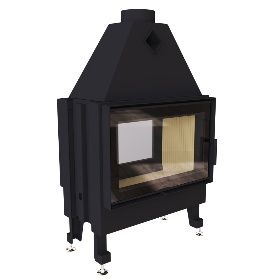 Камінна топка M-FIRE 100 пряма (16kW)