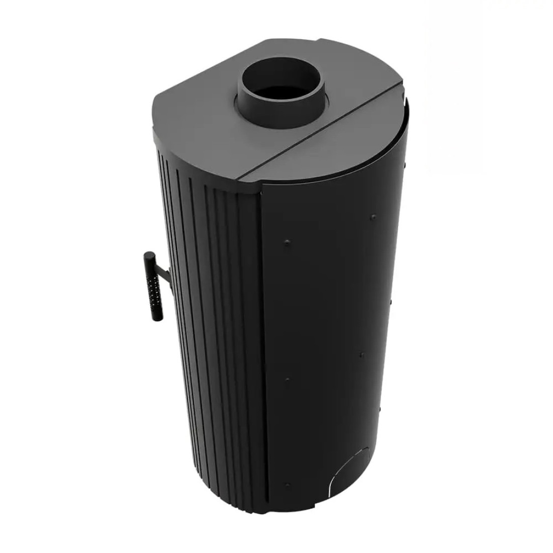 Чугунная печь-камин Kratki KOZA K12 Ø 130 (6 кВт)